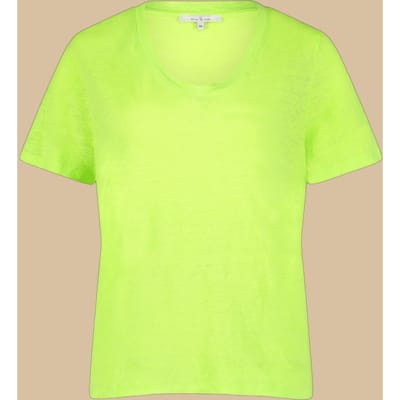 Circle of Trust Mila Tee Lemon Sorbet Maat: XS | Tops Outlet | Dames