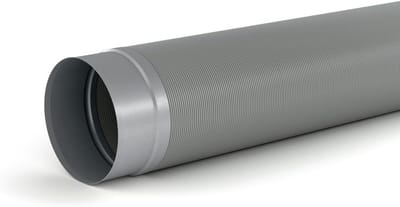 Flexibele Aluminium Ventilatiebuis Rond 150mm Diameter - 50 cm Lengte