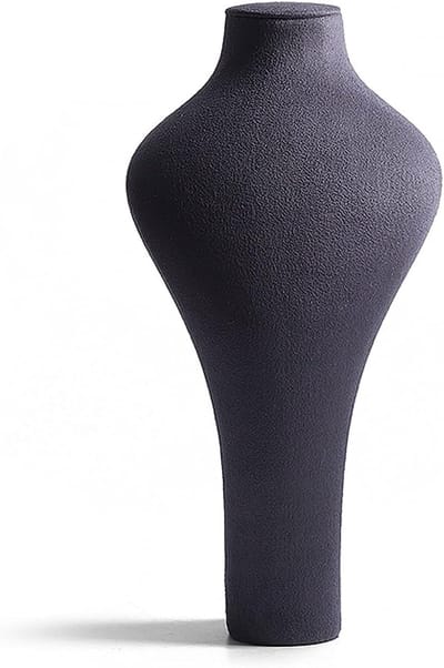 Sieraden Display - Juwelen Standaard - Sieraden Tonen - Elegante Vorm - 19.5x10x39.5cm - Zwart