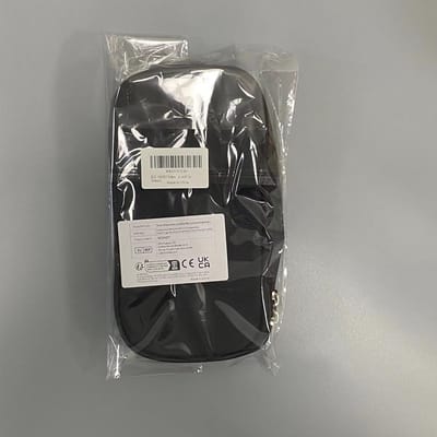 SnelShoppen - Pennenetui met 3 vakken, grote capaciteit, waterdichte stof, slijtvast, uniseks etui voor school, kantoor, student, zwart