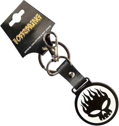 The Offspring - Skull Sleutelhanger - Zwart