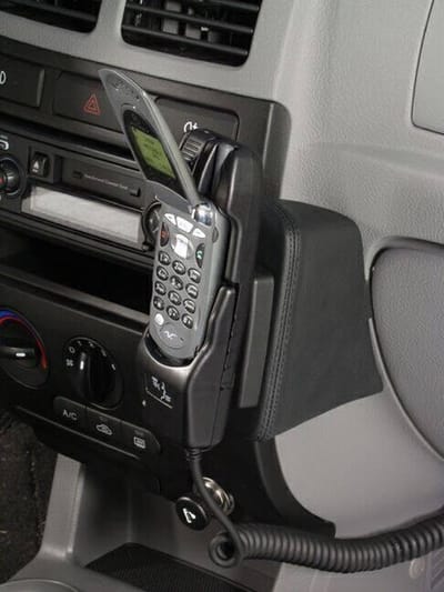 Houder - Kia Rio 10/2002-09/2005 Kleur: Zwart