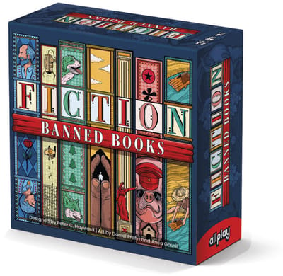 Fiction Banned Books - Kaartspel - Engelstalig - Allplay
