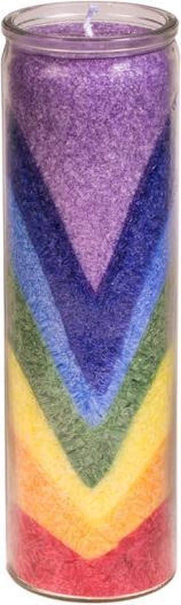 Yogi & Yogini naturals Regenboogvallei stearine geurkaars