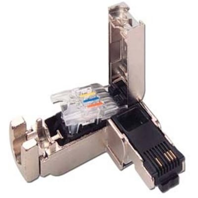 Siemens 6GK1901-1BB20-2AA0 IE FC RJ45 Plug 90 2x2, RJ45 connector met FC-aansluiting, 90 graden, 1 stuks 6GK19011BB202AA0 Aantal polen (sensoren) 4 1