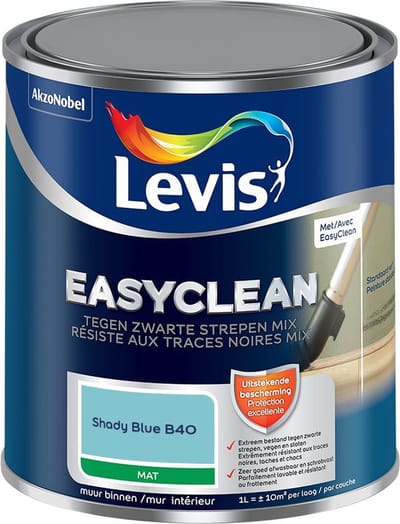 Levis - Easyclean Tegen Zwarte Strepen Mix - Shady Blue B40 - Mengverf - 1 L