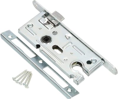 Insteekslot Deur - Profielcilinder Slot - Beveiliging Huis - Universeel Gebruik - 72/40 mm - Zilver