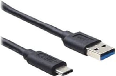 Hamlet XCU3A-UC31-MM10 USB-kabel USB 3.2 Gen 1 (3.1 Gen 1) 1 m USB C USB A Zwart