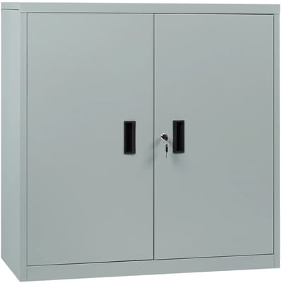 Archiefkast - Grijs - Archiefkast Met Slot - Mobiele Archiefkast - Archiefkasten Met Slot - Opbergkast - Opbergkasten Binnen - Opbergkist - Kast - Kastje - Opberg Kast - Opbergkastje - Slot - Lock