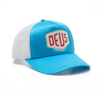 DEUS Shield Luxx Trucker cap - Blue