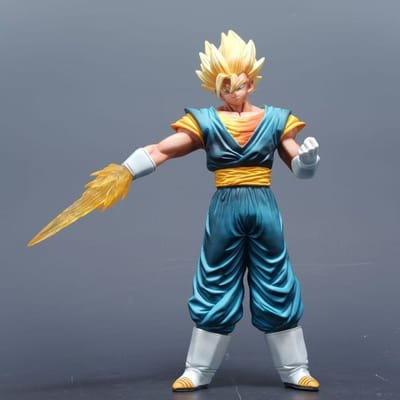 Anime Dragon Ball Z Vegito Figuur Vegetto Actie Model Verzamelbaar Beeld Model Speelgoed Cadeau Prachtig Ontwerp Model beige
