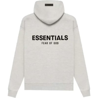 Fear of God ESSENTIALS Light Oatmeal Hoodie