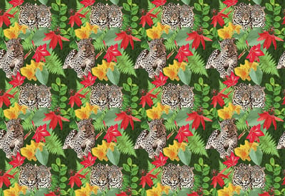 Fotobehang Jungle Cheetah | XL - 208cm x 146cm | 130g/m2 Vlies