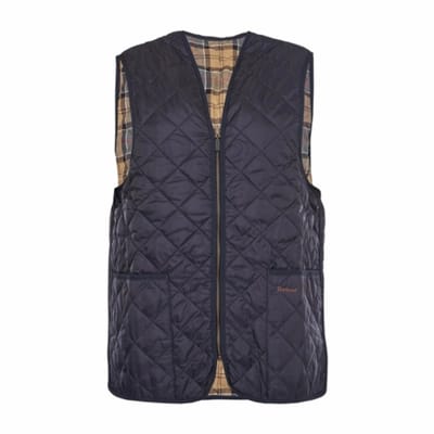 Bodywarmer Barbour Men Quilted Waistcoat/Zip-In Liner Navy Dress-Maat 50