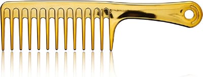 HairCare - Grove Kam - Haarkam - 24,5 cm - Goud - Kapsalon - Kapper