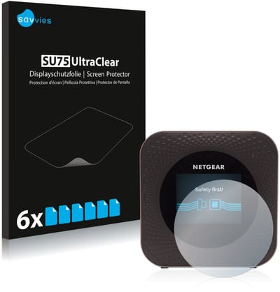 Savvies - Screenprotector voor Netgear Nighthawk M1 - Folie Beschermfolie transparant 6 Stuks