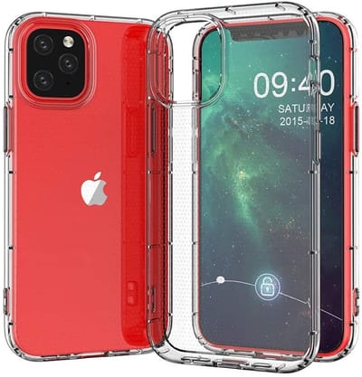 Hoesje Geschikt voor iPhone 12siliconen hoesje - Crystal clear backcover- 12 Pro transparant case hoesje