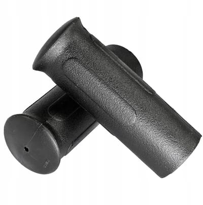 Velo Fietsstuurhandvatten 90mm Zwart - Geschikt voor Shimano Revoshift