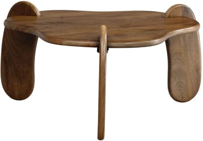 Salontafel walnoot massief hout 78 cm - WL7.158