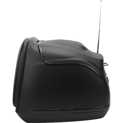 38L Motorfiets Topkoffer Retro Stijl Waterbestendig Hoge Sterkte Grote Capaciteit Koffer Topkoffer voor zwart