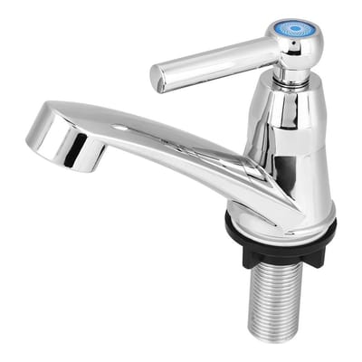 Allecto - Koudwaterkraan - Keukenaccessoires - Eenvoudige installatie - Chroom afwerking - Waterbesparend - Geschikt voor badkamer en keuken - Enke...