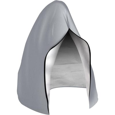 Hangstoelhoes met Rits Waterdicht Anti UV Weerbestendig Buiten Tuin Schommel Ei Stoel Zitmeubelbeschermerjavascript: 230x200CM grijze kleur