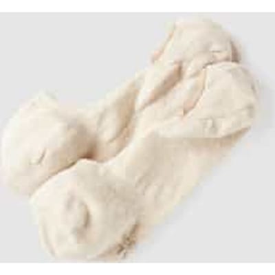 FALKE Step Medium Cut onzichtbar eenkleurig katoen footies heren beige - maat 39-40