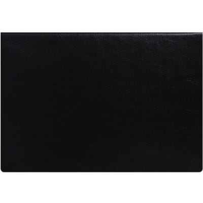 B5 Notitieboek Soepeler Schrijven Dik Papier Zwart PU Leer Notitieblok voor Thuis School Kantoor Cadeaus black