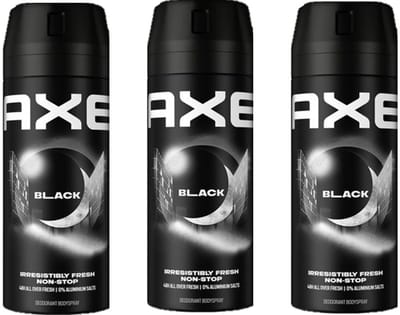 AXE Deo Spray - BLACK - 3 x 150 ml