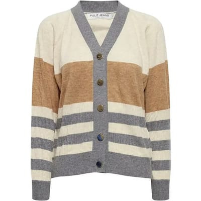 Damesvest Pulz Jeans Sara Striped Button