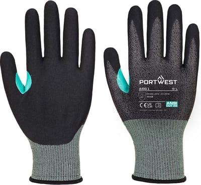 Portwest CS Cut E18 Nitril - Zwart - L
