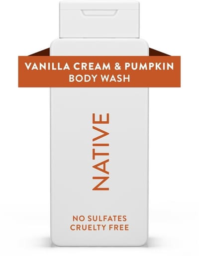 Native - body wash - Vanilla Cream and Pumpkin - 532ml