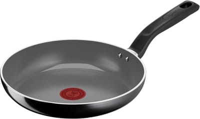 Druppelpan - Koekenpan - Dagelijks Koken - Antiaanbak Goceram - 24 cm - Zwart