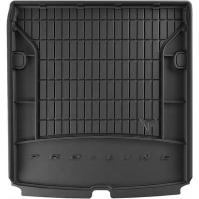 Rubber Kofferbakmat met Organizer Functie – Geschikt voor SKODA Octavia II Combi 2004-2013 – Bovenste Laadvloer – TPE Rubber – Hoge Rand 5 cm