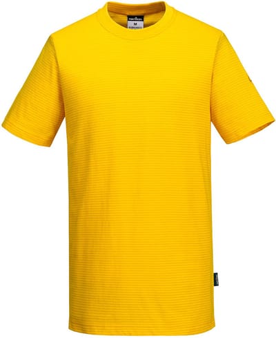 Portwest Antistatisch ESD T-Shirt AS20 - Diep geel - M