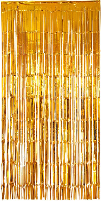 Folat - Deurgordijn folie Goud 2x1 meter