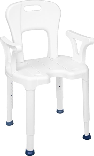 Douchestoel AiO All-in-One - Inclusief rugleuning en armleuningen - Modulair - Drive Devilbiss Healthcare