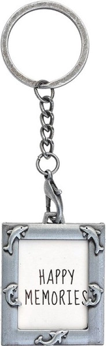 Een leuke sleutelhanger met een mooie dolfijnenprint. Erg leuk om een foto of mooie afbeelding in te doen en om op te hangen op een leuk plekje in je huis, auto of ergens anders. Koop deze sleutelhanger voor uzelf of Bestel Een Cadeau.