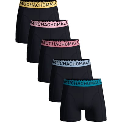 Muchachomalo Boxershort Heren – 5 Pack – 95% Katoen – Heren Ondergoed – Kleding – Stevig Ondergoed – Onderbroeken Heren