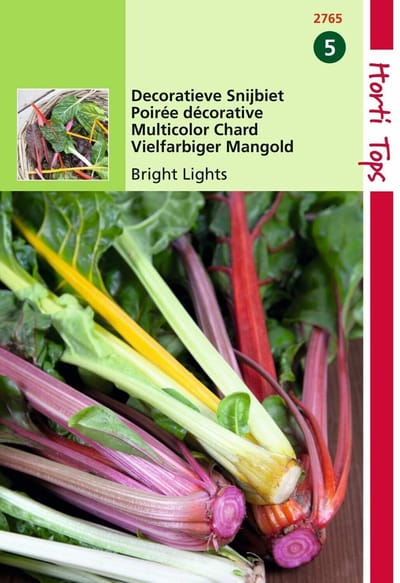 2 stuks - Hortitops - Snijbiet Decoratieblad Bright Lights