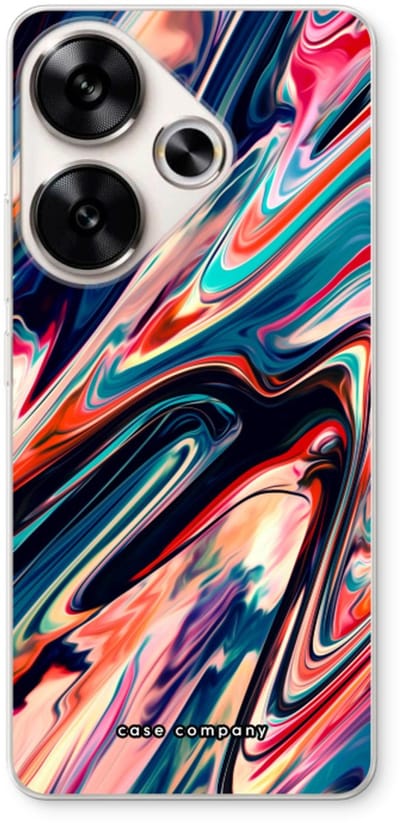 Case Company® - Hoesje geschikt voor Xiaomi Poco F6 hoesje - Quantum Being - Soft Cover Telefoonhoesje - Bescherming aan alle Kanten en Schermrand