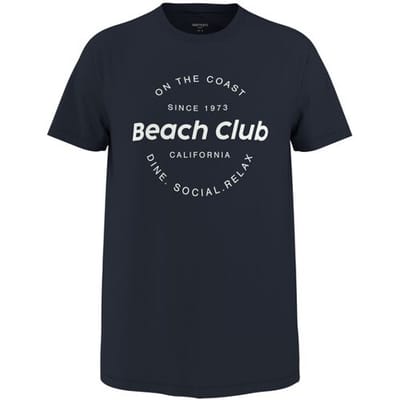 ESMARA MEN Heren T-shirt (Marineblauw, S)