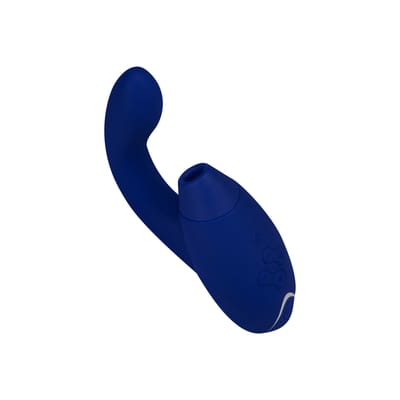 Womanizer Duo 2 Luxe dubbele stimulator met Pleasure Air-technologie voor de clitoris en vibratie G-Spot Vibrators Dames