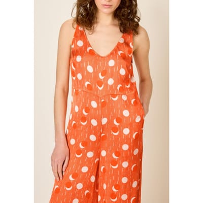 American Vintage Shaning Jumpsuit Eddy Size: S | Jumpsuits Outlet | Dames | Oranje