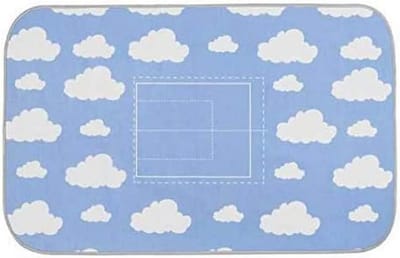 Strijkhoes 2-in-1 met Vouwhulp voor T-shirts en Overhemden, Blauw