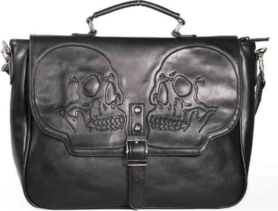 Banned - Fire Armour Schoudertas - Zwart - (bxhxd) ca. 33cm x 28cm x 10cm
