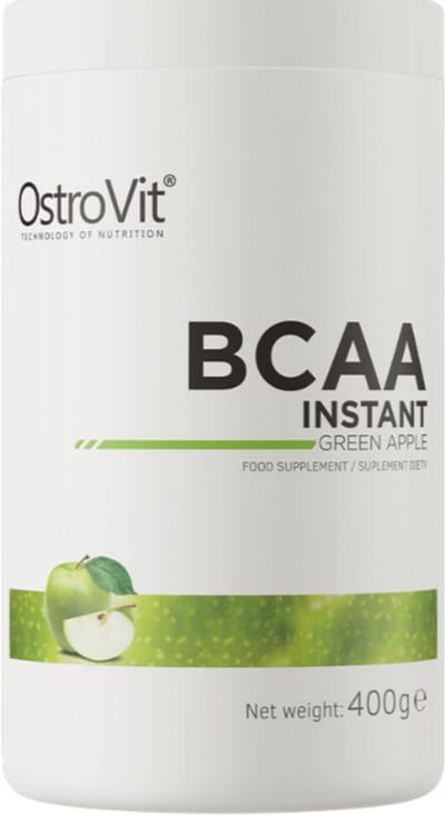 OstroVit BCAA Instant – Voedingssupplement – Aminozuren – Groene appel Smaak – 400g