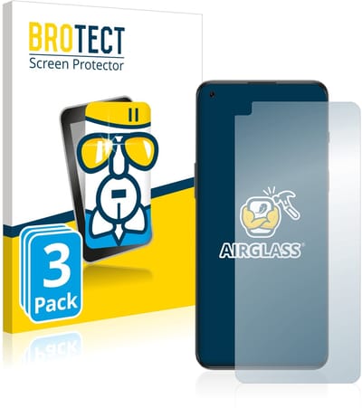 Screenprotector 3 Stuks voor OnePlus Nord 2T 5G Beschermglas transparant