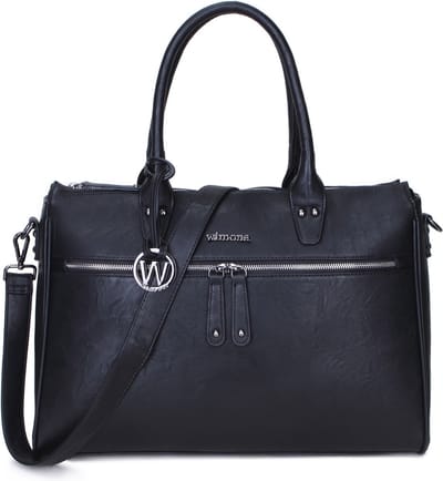 Wimona Laptoptas / Werktas - Dames - 15.6 inch - FabianaTwo - Zwart
