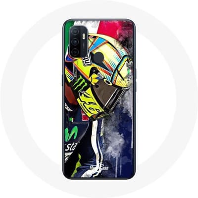 Oppo A53 hoesje Valentino Rossi Champion speeddriver